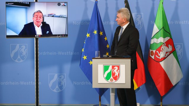 Presse-Briefing zur aktuellen Lage und zu weiteren Maßnahmen der Landesregierung im Zusammenhang mit der Corona-Pandemie