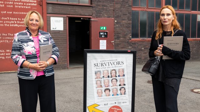 Impressionen der Lesung "Gegen das Vergessen" und Impressionen der Fotoausstellung SURVIVORS in Essen