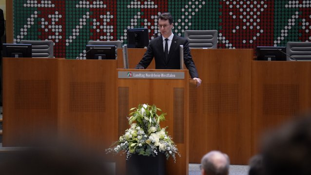 Gemeinsame Gedenkstunde von Landtag und Landesregierung für die Opfer des Nationalsozialismus