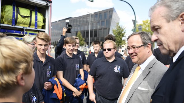 Besuch der Feuerwehr Essen