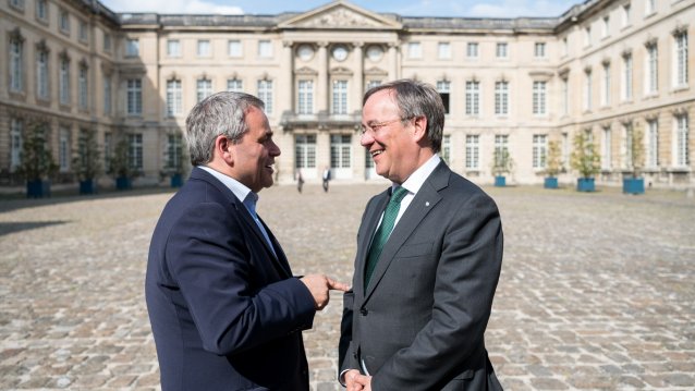 Der Kulturbevollmächtigte Ministerpräsident Armin Laschet besucht Frankreich