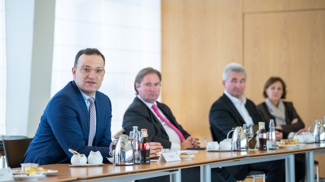 Gemeinsame Kabinettsitzung mit Bundesgesundheitsminister Jens Spahn