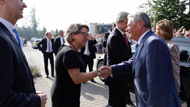 Bundespräsident Joachim Gauck besucht Nordrhein-Westfalen