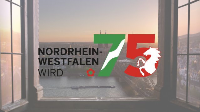Logo 75 Jahre NRW