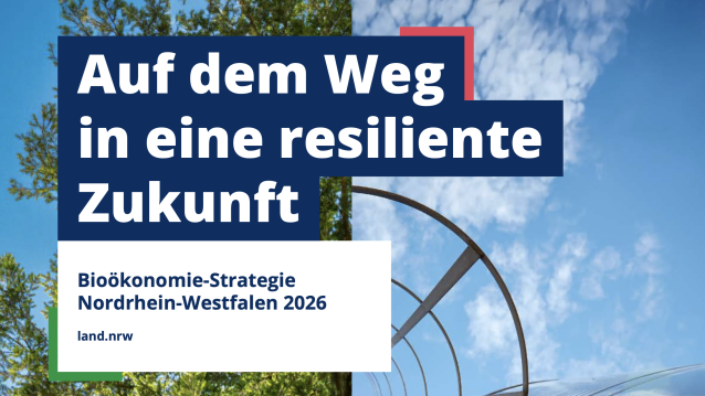 Deckblatt Bioökonomie-Strategie Nordrhein-Westfalen 2026