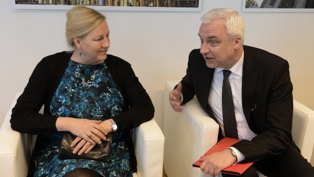 Schwedisches Kronprinzessinnenpaar besucht NRW, 28.-29.01.2014