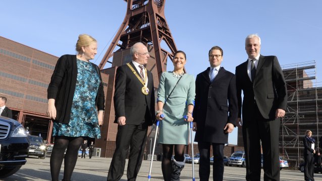 Schwedisches Kronprinzessinnenpaar besucht NRW, 28.-29.01.2014