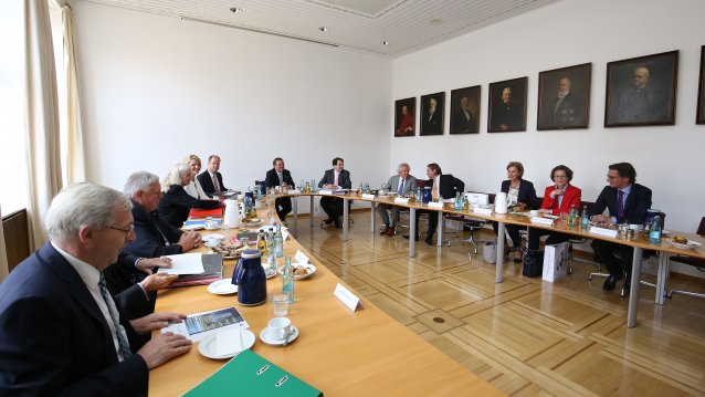 Erste Kabinettssitzung der neuen Landesregierung in Münster