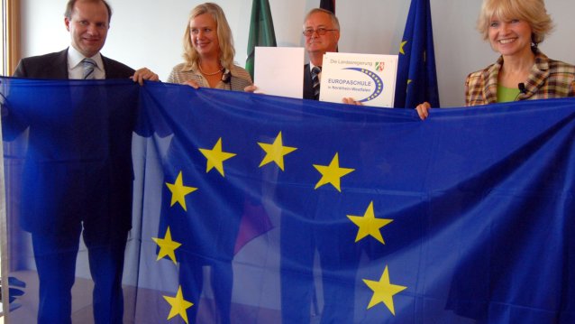 Auszeichnung „Europaschule in Nordrhein-Westfalen“