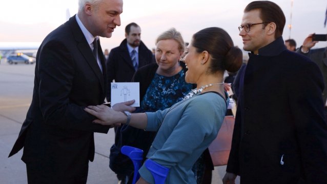 Schwedisches Kronprinzessinnenpaar besucht NRW, 28.-29.01.2014