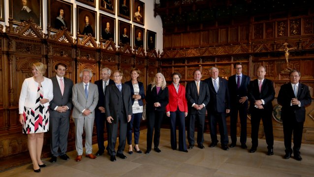 Erste Kabinettssitzung der neuen Landesregierung in Münster