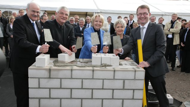 Grundsteinlegung für Mülheimer Campus, 27.09.2012