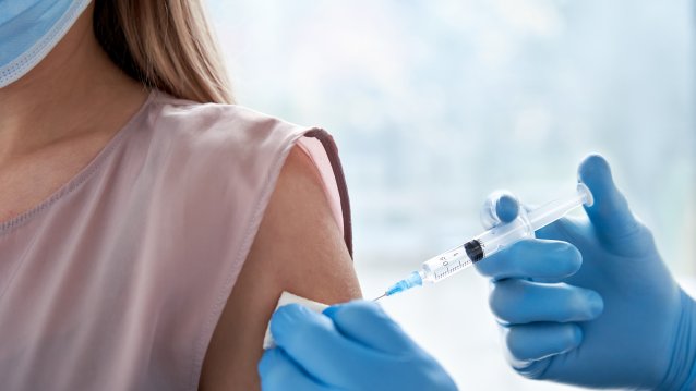 phb Impfen, Frau, Arm (2021)