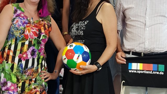 Staatssekretärin Milz beim Besuch des Kreissportbundes Recklinghausen