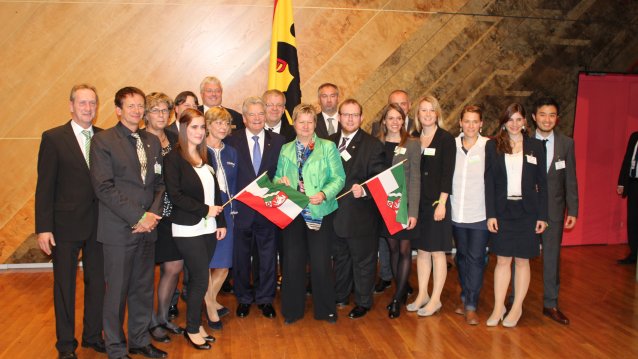 Begegnung mit Bundespräsident Gauck, 03.10.2013