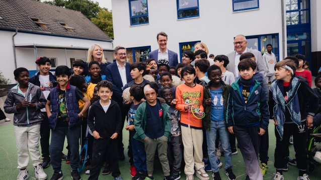 Besuch des Friedensdorf International e. V. in Oberhausen
