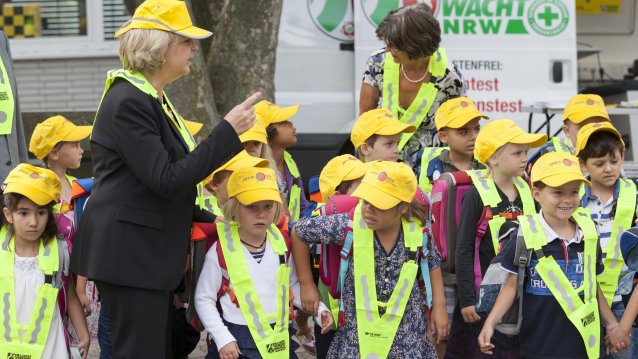 22.08.2012: Schule hat begonnen. Bitte vorsichtig fahren.