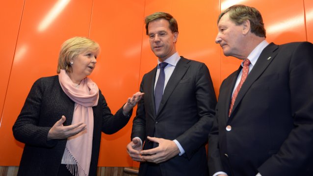 Niederländischer Ministerpräsident Mark Rutte zu Besuch in Nordrhein-Westfalen, 15.01.2014