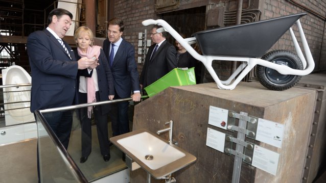 Niederländischer Ministerpräsident Mark Rutte zu Besuch in Nordrhein-Westfalen, 15.01.2014