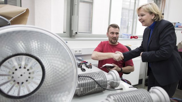 Besuch des Unternehmens Radium Lampenwerk GmbH