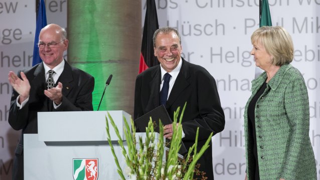 Günther Uecker erhält den Staatspreis des Landes Nordrhein-Westfalen
