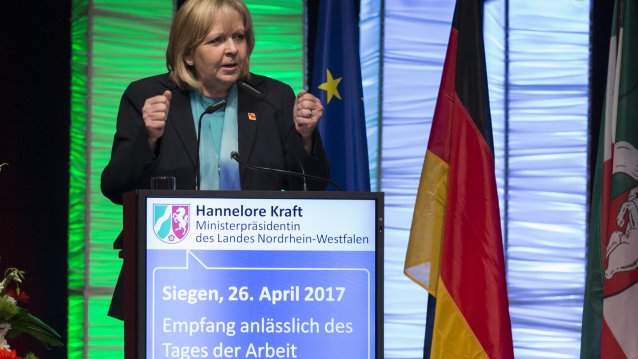 Traditioneller Arbeitnehmerempfang der Landesregierung zum „Tag der Arbeit“ in Siegen