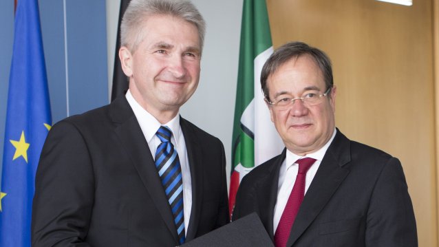 Ministerpräsident Armin Laschet ernennt Prof. Dr. Andreas Pinkwart zum Minister für Wirtschaft, Innovation, Digitalisierung und Energie