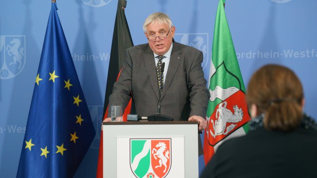 Presse-Briefing mit Gesundheitsminister Karl-Josef Laumann und Landwirtschafts- und Verbraucherschutzministerin Ursula Heinen-Esser