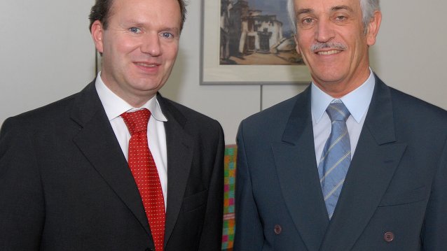 Antrittsbesuch des neuen Schweizer Generalkonsul, Klaus Bucher