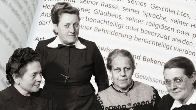 75. Jubiläumsjahr der Verfassung: Die Mütter des Grundgesetzes