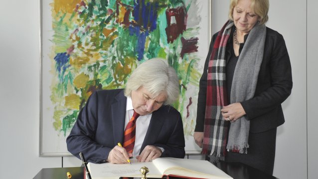 Antrittsbesuch des türkischen Botschafters, 22.02.2013