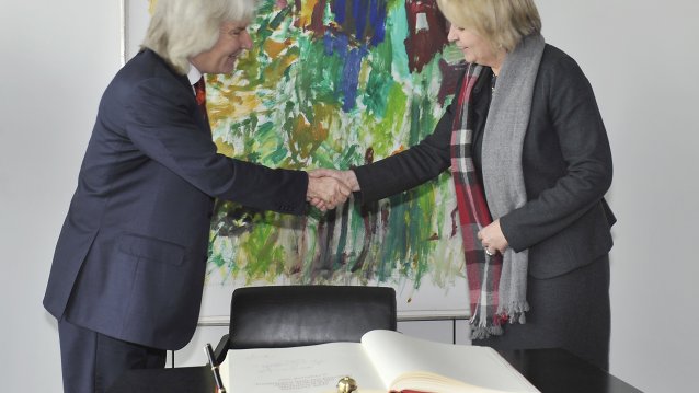 Antrittsbesuch des türkischen Botschafters, 22.02.2013