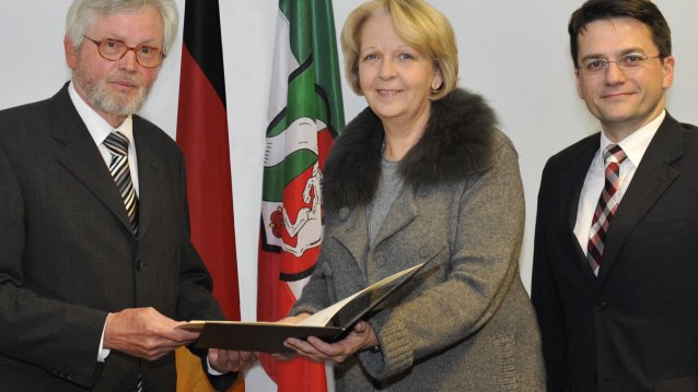 Überreichung Ruhestandsurkunde, 08.01.2013