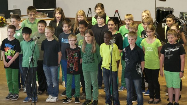 Einweihungsfeier der Marga-Spiegel-Sekundarschule in Werne, 04.07.2013