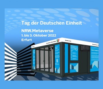 Tag der Deutschen Einheit - Metaverse - 1. bis 3. Oktober 2022, Erfurt
