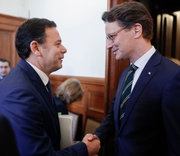 Ministerpräsident Hendrik Wüst trifft Portugals neuen Premierminister Luís Montenegro und Außenminister Paulo Rangel in Lissabon