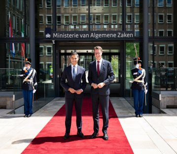 Ministerpräsident Wüst begleitet Bundespräsident Steinmeier beim Staatsbesuch in das Königreich der Niederlande