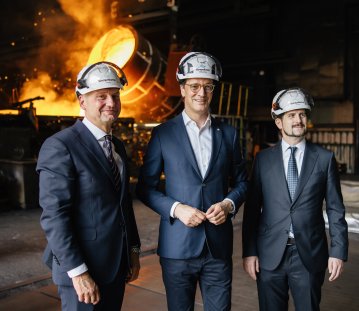 Besuch der Siempelkamp Gießerei in Krefeld