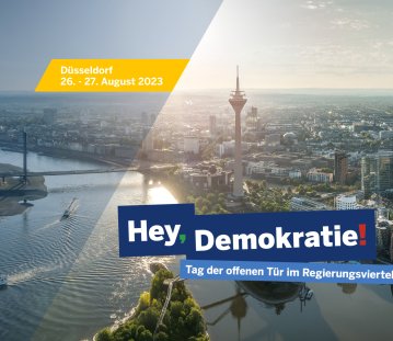 Hey, Demokratie! Tag der offenen Tür im Regierungsviertel