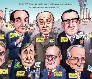 NRW-Kalender 2016 Ministerpräsidenten