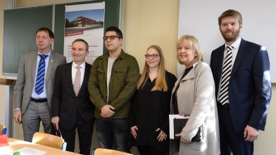 Gute Schule 2020: Ministerpräsidentin Hannelore Kraft besucht Lore-Lorentz-Berufskolleg