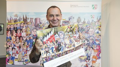 Präsentation des neuen NRW-Kalenders 2016