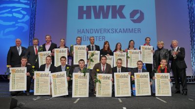 Ministerpräsidentin Hannelore Kraft bei der Meisterfeier der Handwerkskammer Münster, 04.11.2012