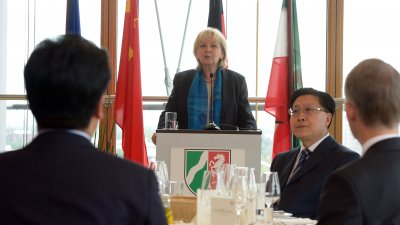 Besuch des Parteisekretärs der chinesischen NRW-Partnerprovinz Sichuan, Wang Dongming