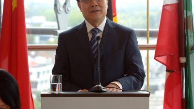 Besuch des Parteisekretärs der chinesischen NRW-Partnerprovinz Sichuan, Wang Dongming