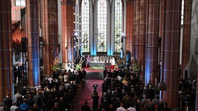 Nordrhein-Westfalen gedenkt am ersten Jahrestag der Hochwasserkatastrophe der Opfer