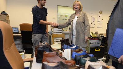Ministerpräsidentin Hannelore Kraft besucht Startup-Inkubator STARTPLATZ 