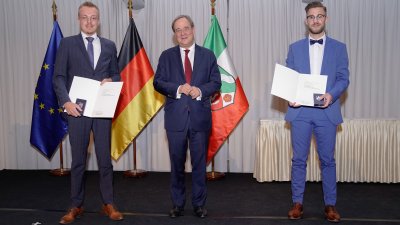 Vergabe der Rettungsmedaille des Landes Nordrhein-Westfalens