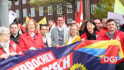 1. Mai Kundgebung des DGB NRW, Duisburg