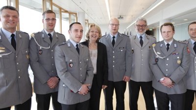 16.04.2012: Empfang für Rückkehrer der Bundeswehr von Auslandseinsätzen